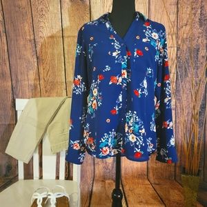 Express long sleeve blouse